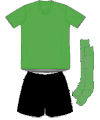 Uniforme 1 da sele��o da Dominica