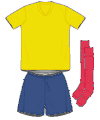 Uniforme 1 da sele��o do Equador