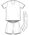 Uniforme 1 da sele��o da Eslov�quia