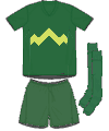 Uniforme 2 da sele��o da Eslov�nia