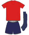 Uniforme 1 da Sele��o Feminina da Espanha