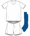 Uniforme 1 da sele��o dos Estados Unidos