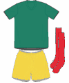 Uniforme 1 da sele��o da Eti�pia