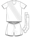 Uniforme 1 da sele��o dos Estados Unidos