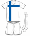 Uniforme 1 da sele��o da Finl�ndia