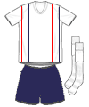 Uniforme 2 da sele��o da Fran�a