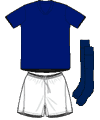 Uniforme 1 da sele��o da Fran�a