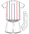 Uniforme 2 da sele��o da Fran�a