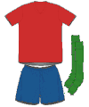 Uniforme 1 da sele��o da G�mbia