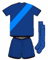 Uniforme 2 da seleção da Guatemala
