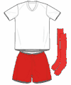 Uniforme 2 da seleção do Haiti