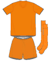 Uniforme 1 da sele��o da Holanda