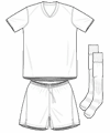 Uniforme 1 da sele��o de Honduras