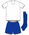 Uniforme 1 da sele��o das Ilhas Feroe