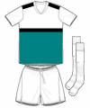 Uniforme 2 da seleção das Ilhas Turcas e Caicos