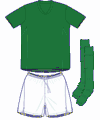 Uniforme 1 da Sele��o Feminina da Irlanda