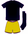 Uniforme 2 da seleção da Jamaica