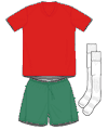 Uniforme 1 da seleção de Marrocos