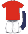 Uniforme 1 da sele��o da Noruega