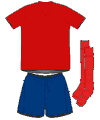 Uniforme 1 da Sele��o Feminina da Noruega