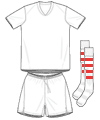 Uniforme 2 da sele��o do Paraguai