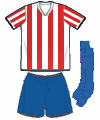 Uniforme 1 da Sele��o do Paraguai