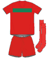 Uniforme 1 da sele��o de Portugal