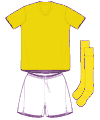 Uniforme 1 da sele��o da Rom�nia