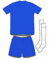 Uniforme 1 da sele��o de Santo Eust�quio