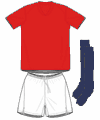 Uniforme 1 da sele��o da Tchecoslov�quia