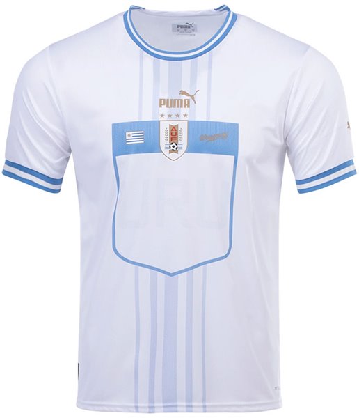 Uniforme 2 da Seleção do Uruguai para a Copa do Mundo de 2022