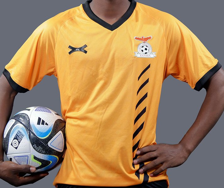 Uniforme 2 da Sele��o da Z�mbia para a Copa do Mundo Feminina de 2023